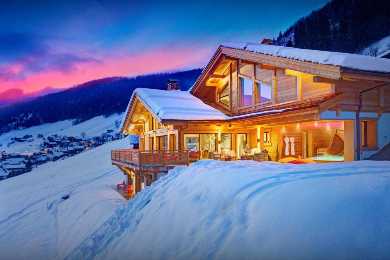 Chalet Alti - Ovo Network Le Grand-Bornand Bagian luar foto